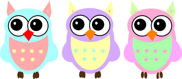Baby Owl Work Clipart