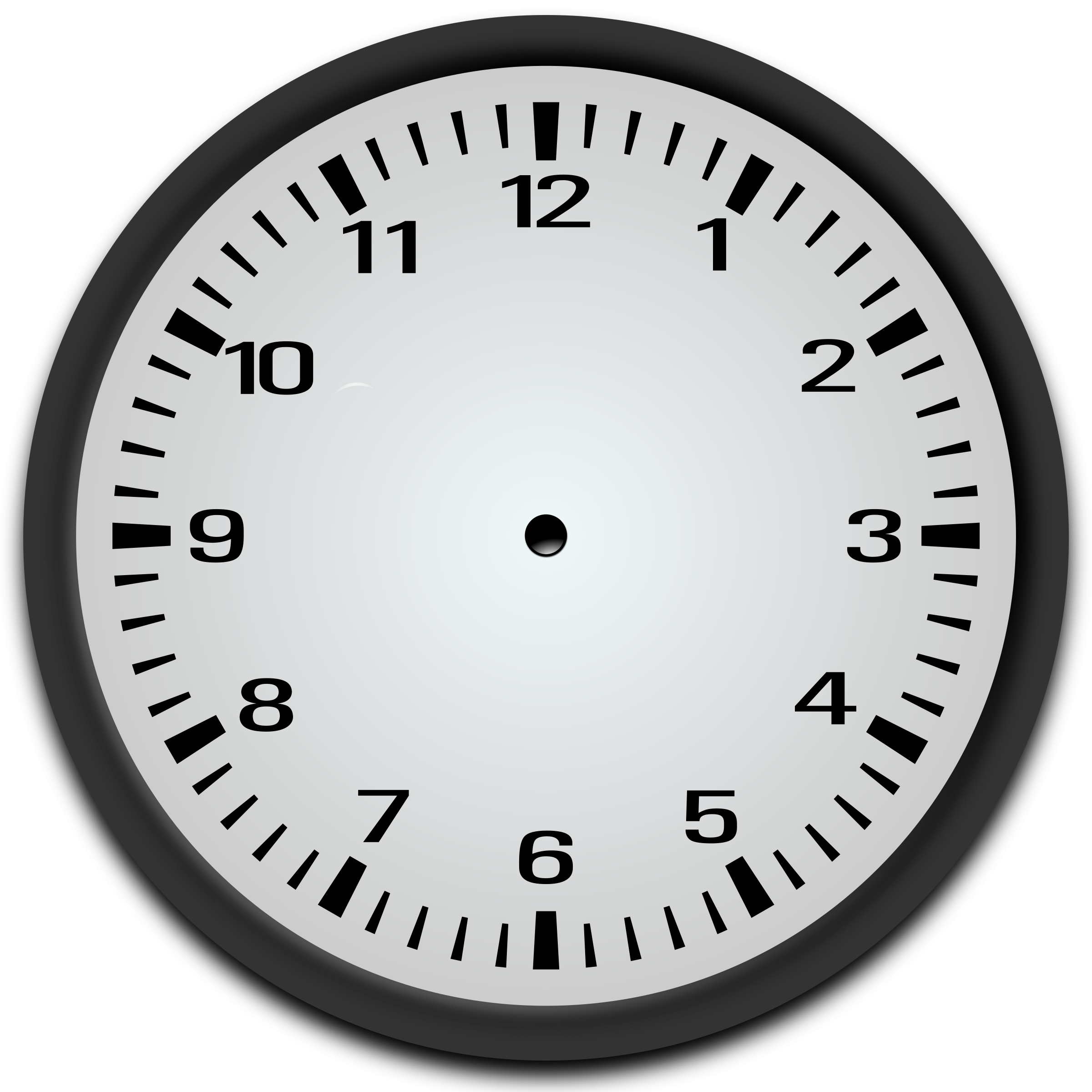 Empty Clock Clipart