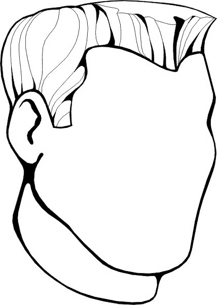 Coloring Page - Faces coloring pages 16