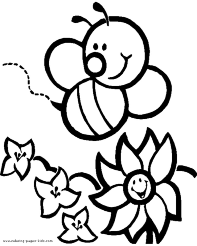 bumble-bee-coloring-clipart-best