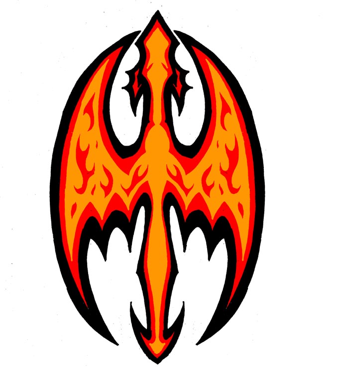 Tribal Fire Tattoo Designs - ClipArt Best