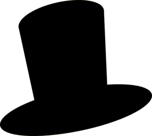 Black Hat clip art - vector clip art online, royalty free & public ...