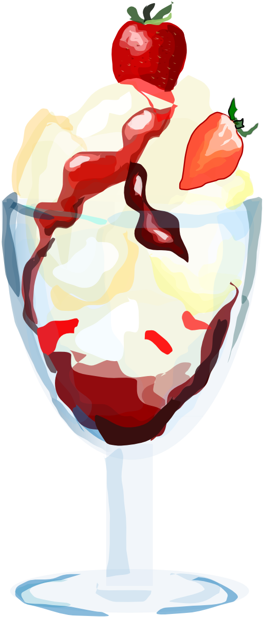 Strawberry Sundae Clipart Royalty Free Public Domain ...