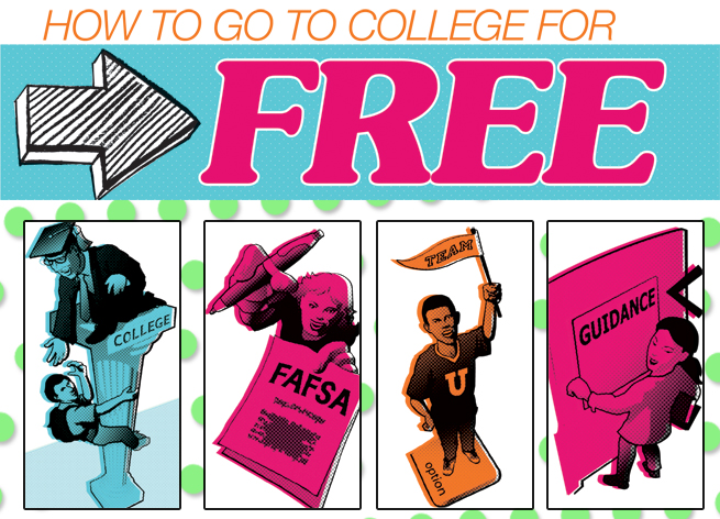 How To Go to College for Free In 4 Easy Steps