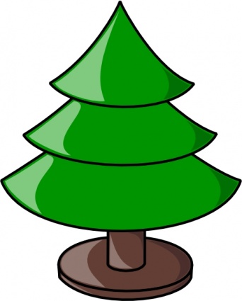 Christmas Tree clip art vector, free vector images