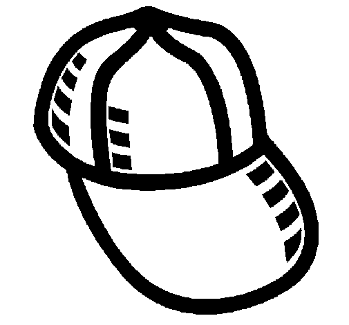Coloring page Baseball cap to color online - Coloringcrew.