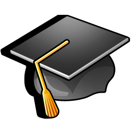 College hat, Diploma, Graduation, Hat, Student icon | Icon Search ...