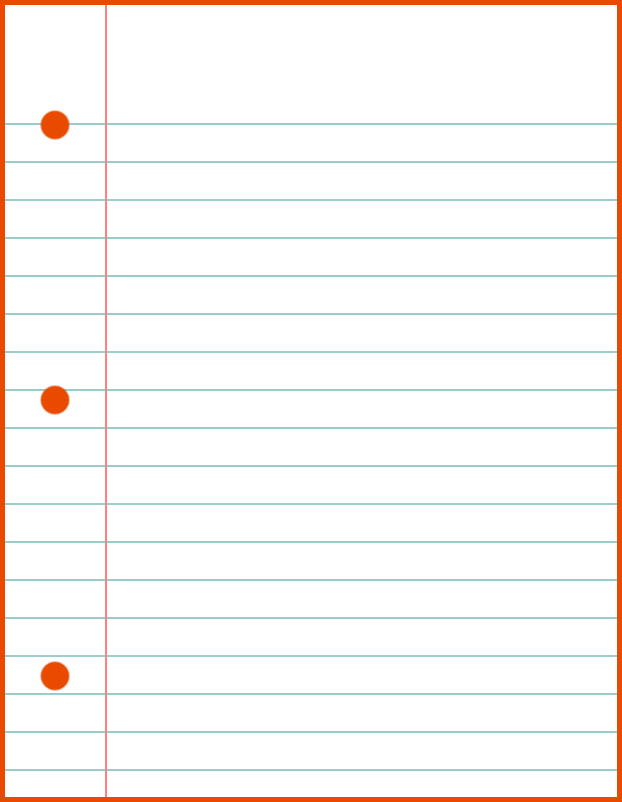 8+ Ruled Paper Template | SOP Templates PDF