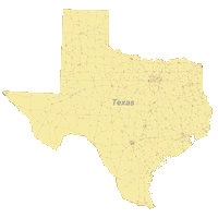 Texas Digital Vector Maps - Download Editable Illustrator & PDF ...