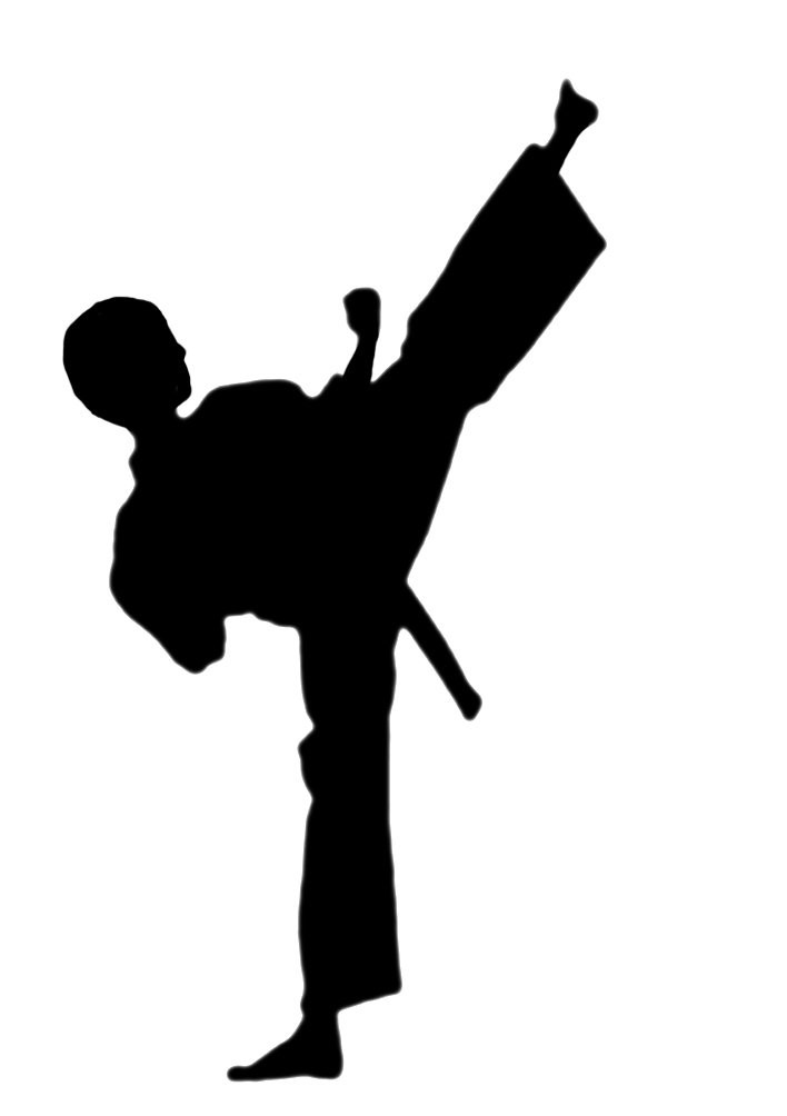 Martial Arts Silhouette - ClipArt Best