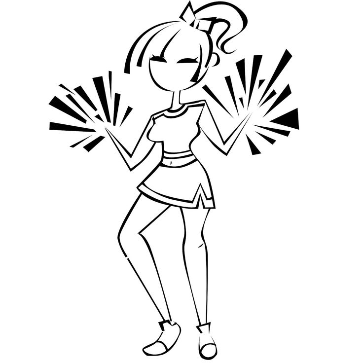 Cheerleader Clipart to Download - dbclipart.com