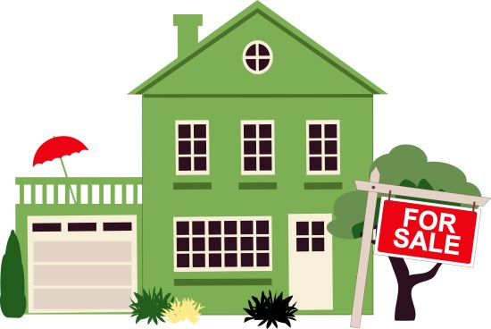 Clipart houses for sale