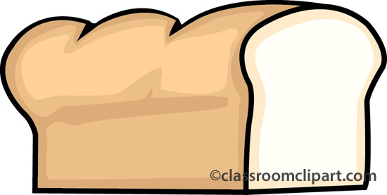 Clipart loaf of bread