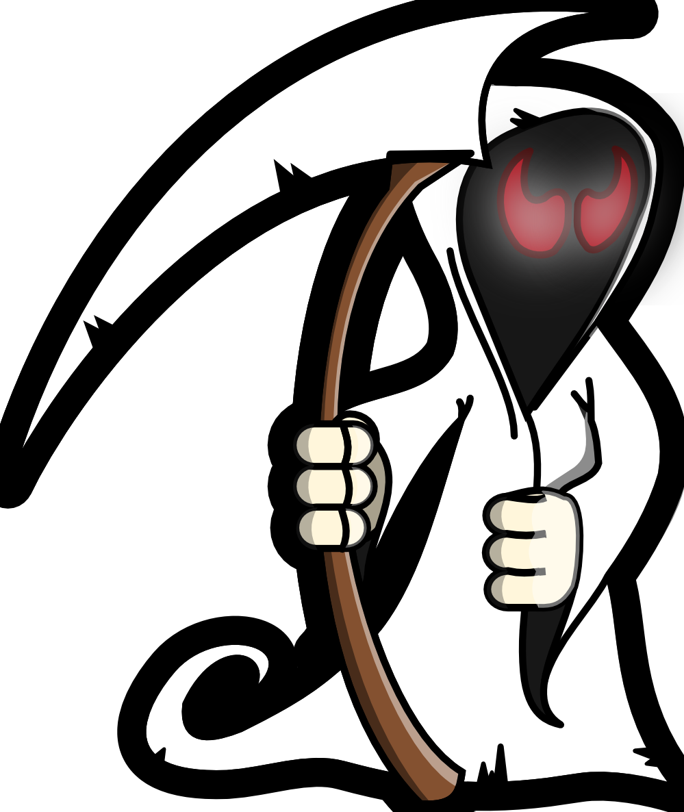 Grim reaper design clipart image #24188