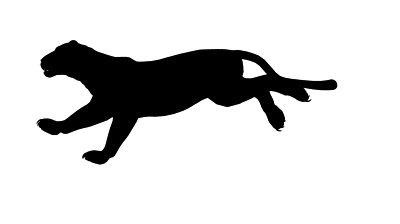 Black Panther Silhouette - ClipArt Best