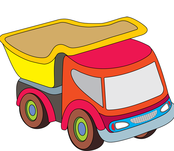 Clipart of toy car