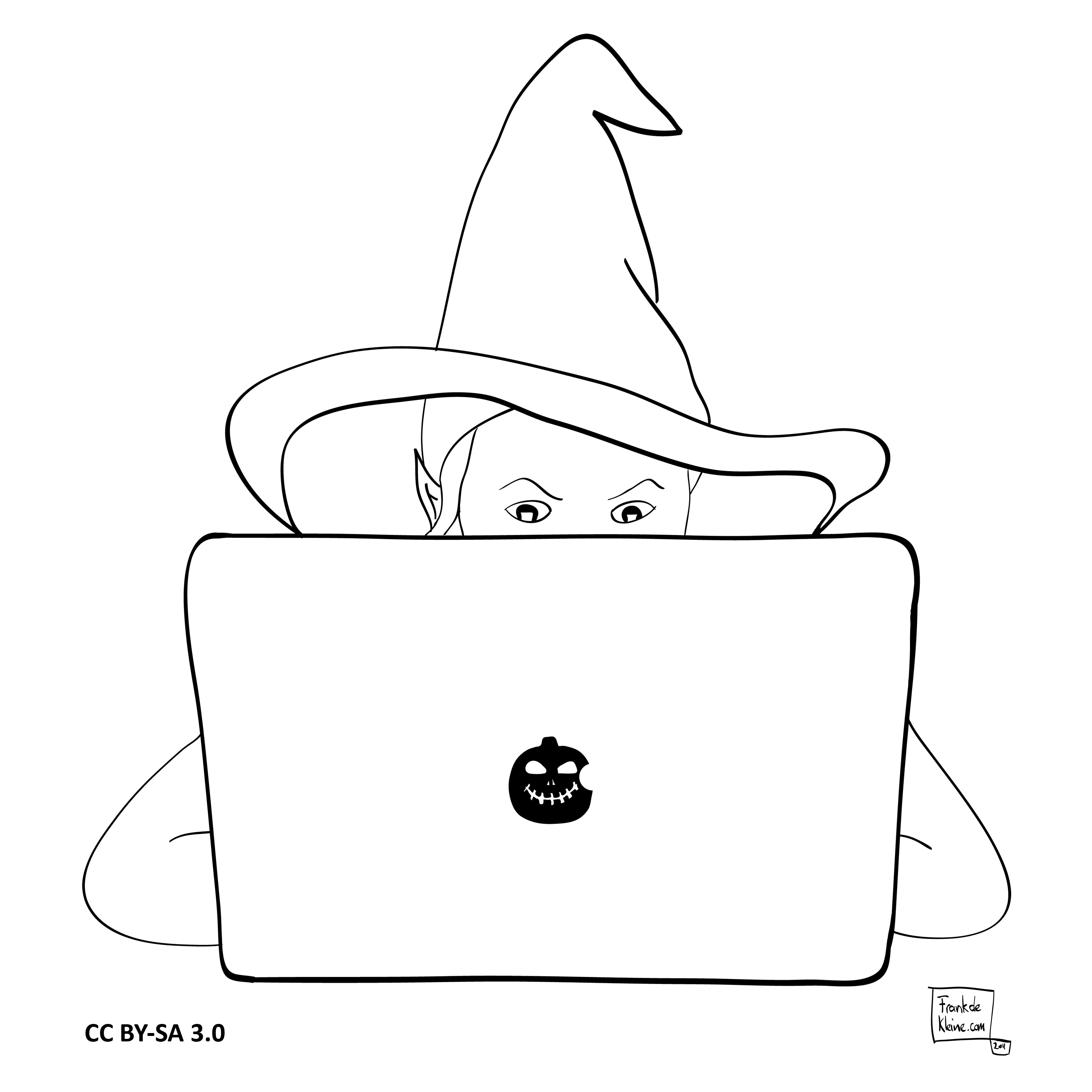 Apple Halloween Style | frankdekleine.