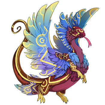 B] red/blue/(green/gold) macaw female | Dragons Wanted | Flight Rising