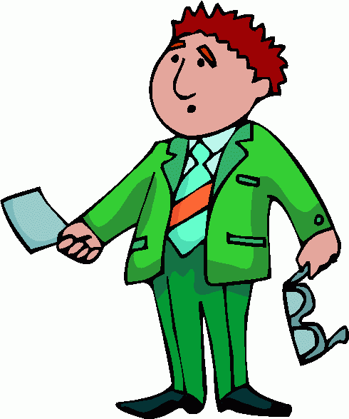 Man clipart free speaking