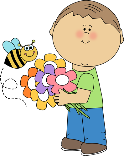 Preschooler Playing Spring Clipart - ClipArt Best