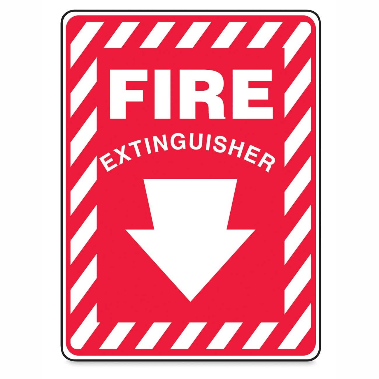 Clipart fire extinguisher symbol