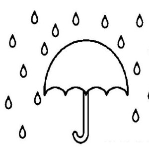 Best Photos of Cloud And Raindrops Coloring Page Activity - Cloud ...