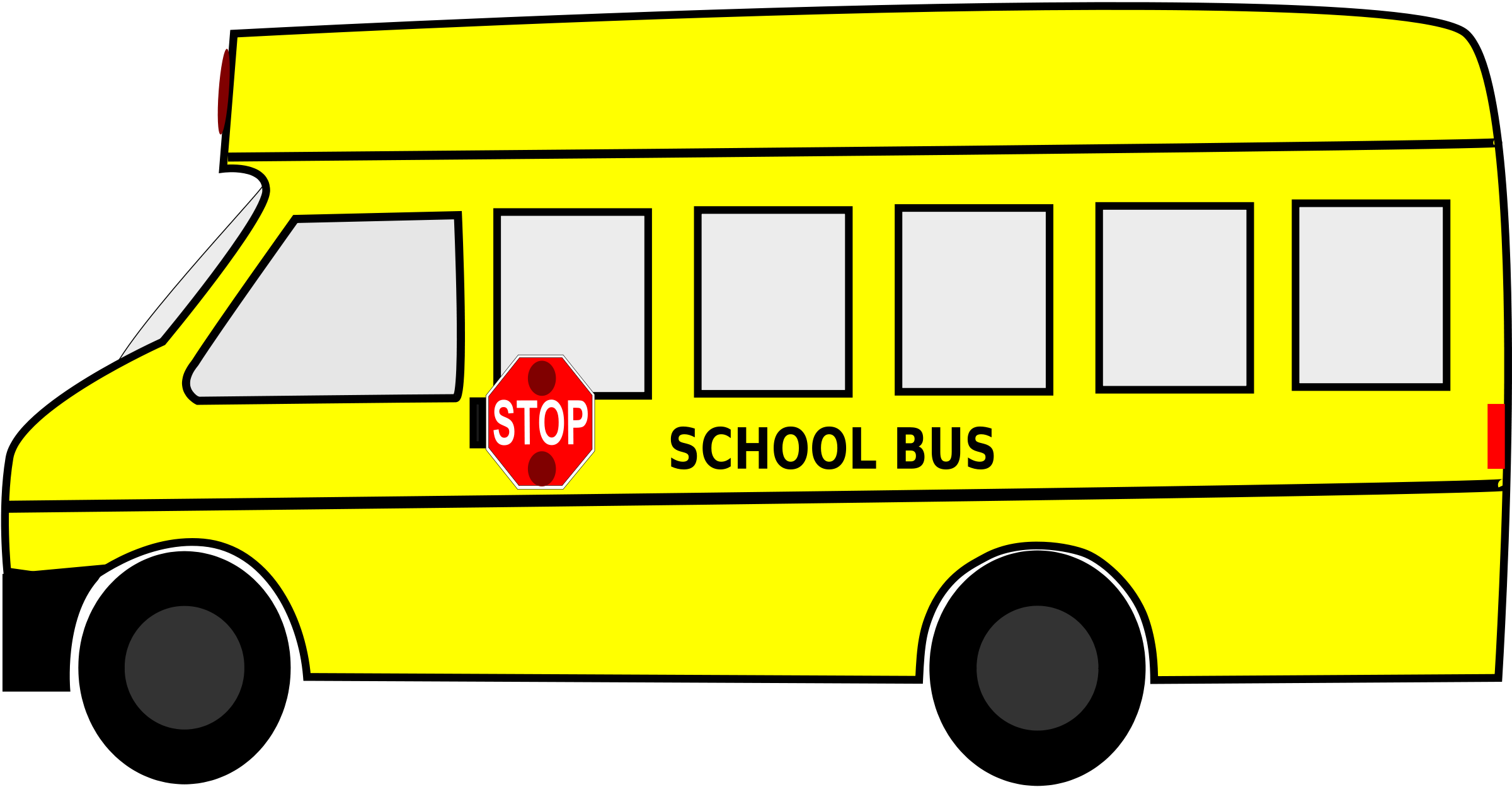 getting off the bus clipart 20