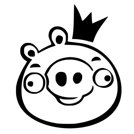 Cutting Files for You: Angry Birds King | Free Svg files ...