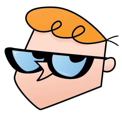 Easy Tutorial On How Create Cartoon Dexter Character Illustration ...