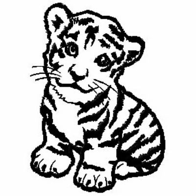 One-color Baby Animal Machine Embroidery Designs - Pes,jef,hus,dst ...
