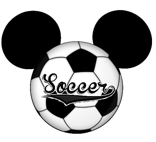 Soccer Sport ball Mickey head DIGITAL