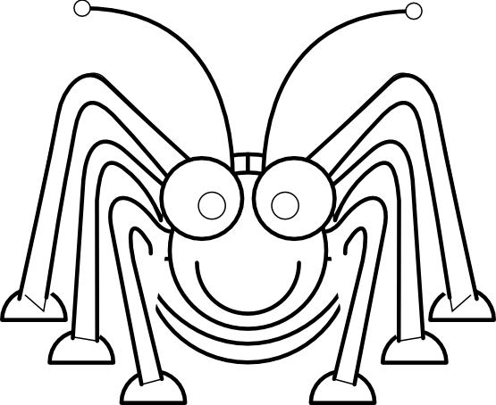 Imgs For > Grasshopper Clip Art Black And White