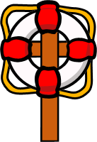 Life Preserver Cross | Cross Clip Art - Christart.