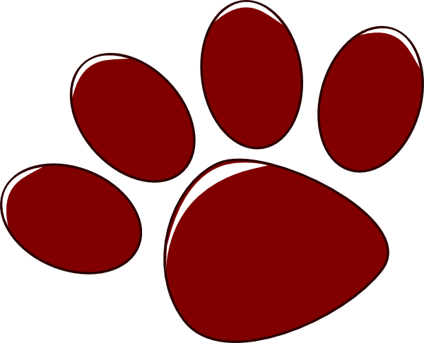 Pawprint Clip Art - vector clip art online, royalty ...