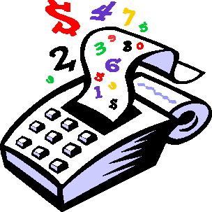 Dollar Calculations Clipart