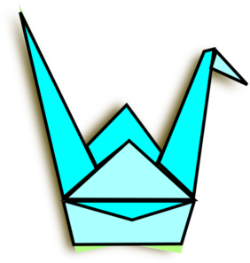 Drawing Of A Paper Crane - ClipArt Best