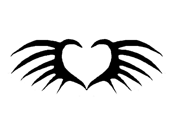 Simple Wing Tattoo Designs - ClipArt Best