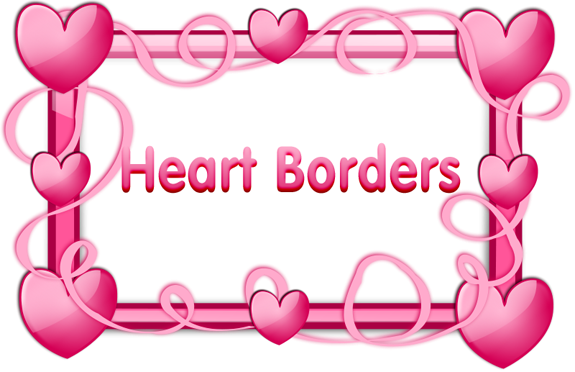 Heart Border Clip Art Free