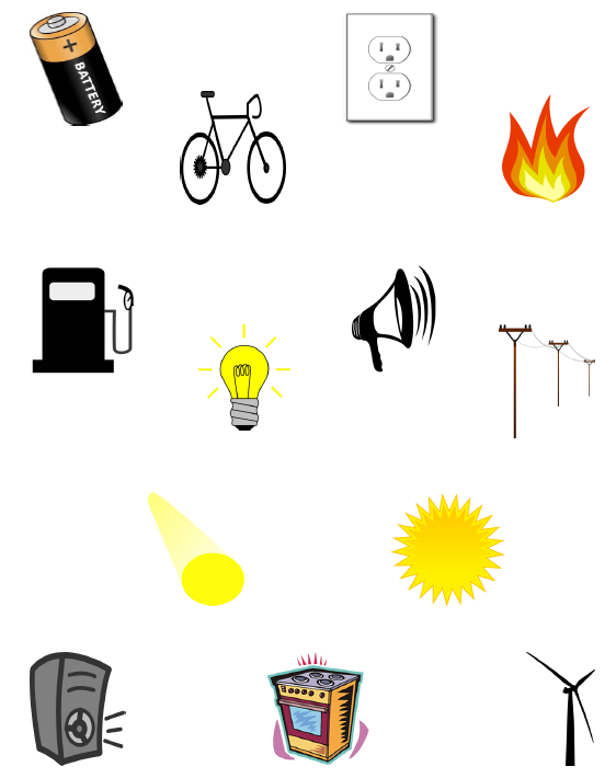 Types Of Energy Clipart