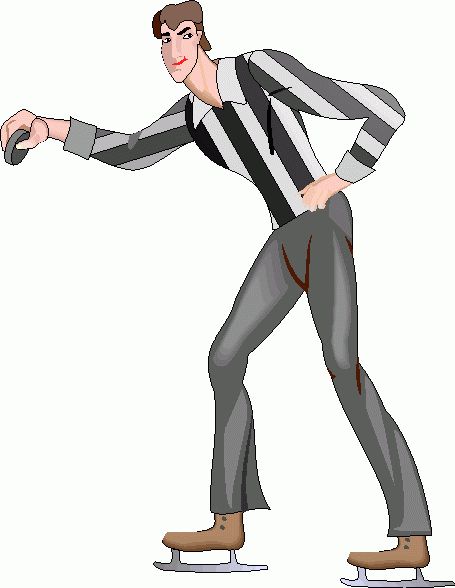 ice_hockey_-_referee clipart - ice_hockey_-_referee clip art