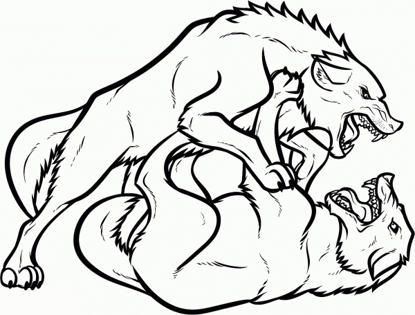 winged wolf coloring pages - Printable Coloring Pages Design