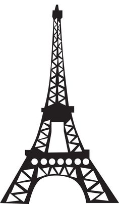 Eiffel tower clipart no background
