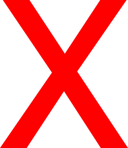 Red X Transparent Background Red X Download Free X Transparent Png