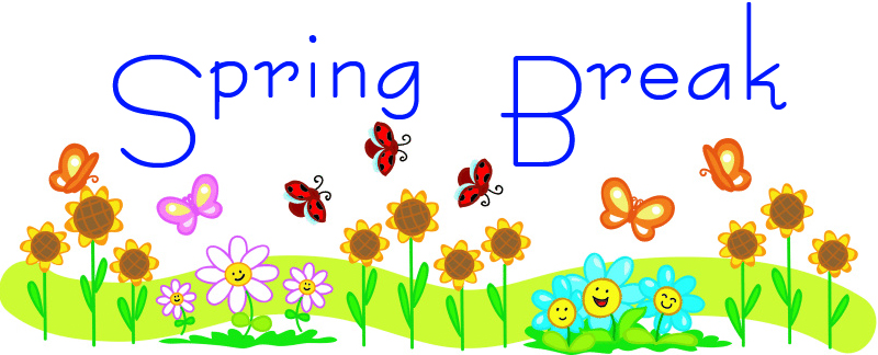 54+ Spring Break School Clipart