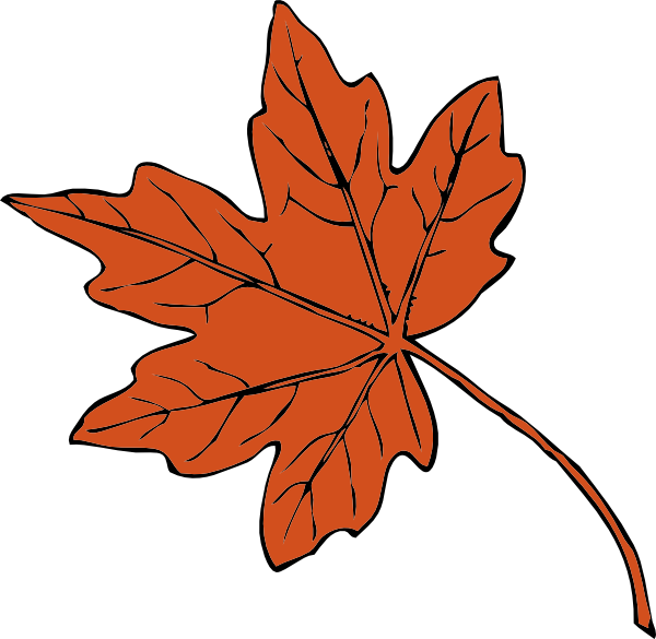 Cartoon leaves clip art