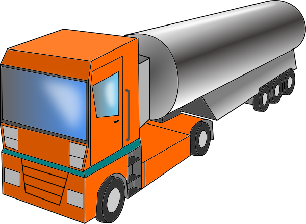 Truck Cistern Clip Art - vector clip art online ...