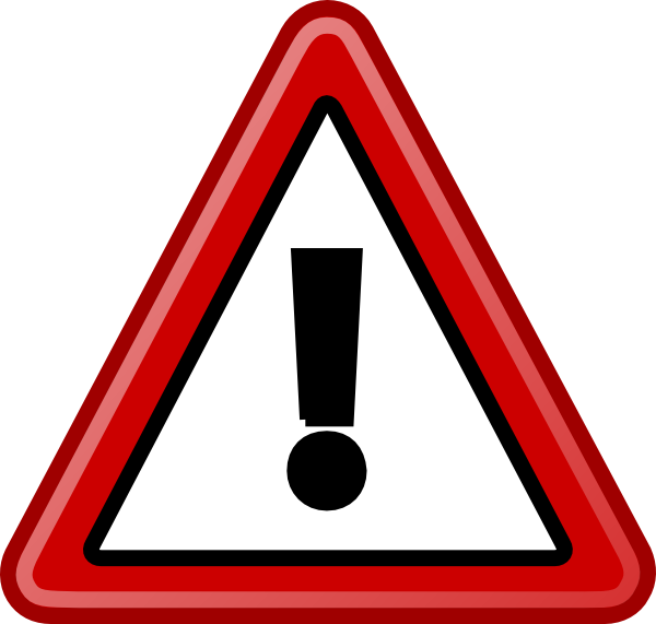 Danger Sign Clipart