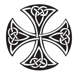 Simple Celtic Cross Clip Art - Free Clipart Images