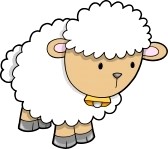 Cute Baby Lamb Clipart