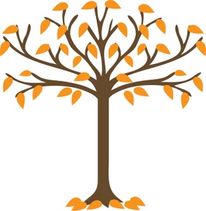 Cute Fall Tree Clipart